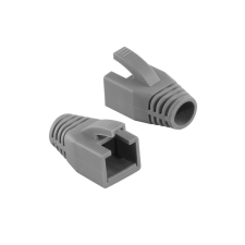  Logilink RJ45 feszültségmentesítő védőburkolat, 8 mm, szürke, 10 db egyéb hálózati eszköz