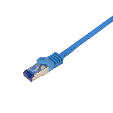 LogiLink S/FTP CAT6a Patch kábel 20m - Kék kábel és adapter