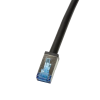 LogiLink S/FTP CAT6a Patch kábel 2m Fekete