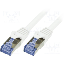 LogiLink - S/FTP Cat6A PrimeLine patch kábel 0,25m - CQ3011S kábel és adapter