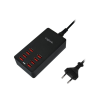 LogiLink table charger power adapter - 8 x 4 pin USB Type A - 44 Watt (PA0140)