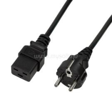 LogiLink Tápkábel, CEE 7/7 (90 ) IEC C19, 1 m (LOGILINK_CP151) kábel és adapter