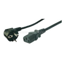 LogiLink Tápkábel > IEC aljzattal, fekete, 3 m (LOGILINK_CP095) kábel és adapter
