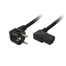LogiLink tápkábel Schuko apa - IEC-C13 anya (LOGILINK_CP103) kábel és adapter