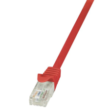 LogiLink U/UTP patch kábel CAT6 2m piros  (CP2054U) (CP2054U) kábel és adapter