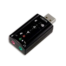 LogiLink UA0078 USB 2.0 külső hangkártya 7.1 csatornás hangkártya