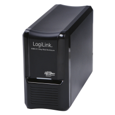 LogiLink UA0154A 2x3.5" SATA/USB 3.0 Külső Raid ház - Fekete asztali számítógép kellék