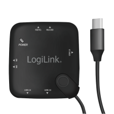 LogiLink UA0344 USB Typ-C™ OTG (On-The-Go) Dokkoló Univerzális laptop kellék