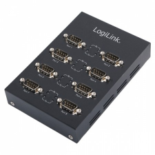 LogiLink USB2.0 - 8 portos soros adapter kábel és adapter