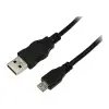 LogiLink USB2.0 A - MicroUSB cable 1m Black CU0058