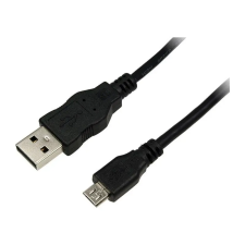 LogiLink USB2.0 A - MicroUSB cable 1m Black CU0058 kábel és adapter