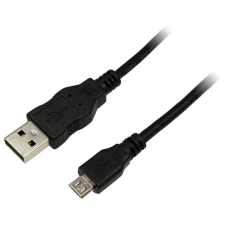 LogiLink USB 2.0 A - Micro USB-B kábel, 1.0 m kábel és adapter