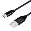 LogiLink USB 2.0 kábel USB-A/M - Micro-USB/M (90) 1m (CU0144) (CU0144)