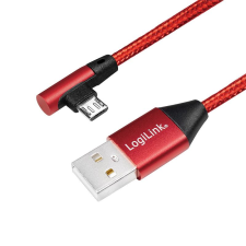 LogiLink USB 2.0 kábel USB-A/M - Micro-USB/M 90 1m (CU0150) (CU0150) kábel és adapter