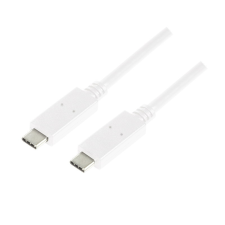 LogiLink USB 3.2 Gen2 Type-C kábel, C/M C/M, PD, 4K/60 Hz, 0,5 m kábel és adapter