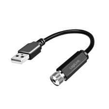LogiLink USB-A LED csillaglámpa, 6 lámpás mintázatú, rugalmas hattyúnyak éjjeli fény