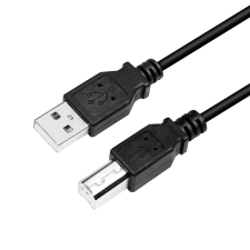 LogiLink USB-A - USB-B kábel 5m fekete (CU0009B) (CU0009B) kábel és adapter