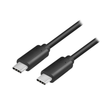 LogiLink USB-C - USB-C kábel 1m fekete (CU0129) (CU0129) kábel és adapter