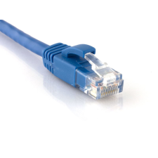 LogiLink UTP CAT5e Patch kábel 1,5 m kék kábel és adapter