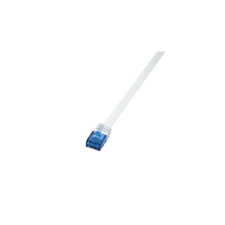 LogiLink - UTP CAT6 lapos patch kábel 1M - CF2031U kábel és adapter