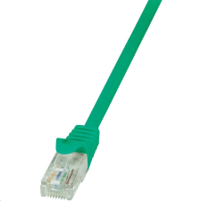 LogiLink UTP patch kábel CAT5e 0.5m zöld (CP1025U) (CP1025U) kábel és adapter