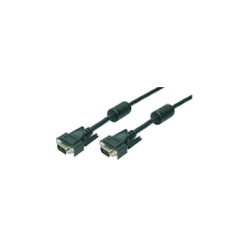 LogiLink VGA Cable 2xST black 2x Ferrit Core 20M (CV0018) kábel és adapter