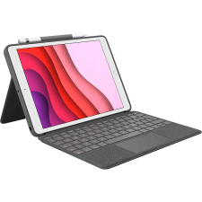 Logitech Combo Touch billentyűzetes tok iPad-hez (Gen 7-8-9), UK Angol, grafitszürke (920-009629) tablet tok