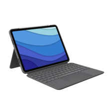 Logitech Combo Touch olasz (Qwerty) iPad Pro 12.9-inch (5th & 6th gen) billentyűzettok Oxfordi szürke (920-010212) (920-010212) - Tablet tok tablet tok
