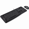 Logitech Desktop MK120 billentyűzet Egér mellékelve USB QWERTY Angol nemzetközi Fekete (920-002562)