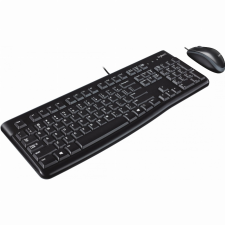 Logitech Desktop MK120 billentyűzet Egér mellékelve USB QWERTY Angol nemzetközi Fekete (920-002562) billentyűzet