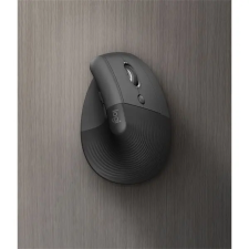  LOGITECH Egér - LIFT Vertical Ergonomic Bluetooth Optikai, Grafitszürke egér