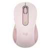 Logitech Egér - M650 Signature Vezeték Nélküli Optikai (Large), Rózsaszín (910-006237)