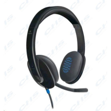 Logitech Fejhallgató 2.0 - H540 USB Mikrofonos, Fekete fülhallgató, fejhallgató tok