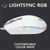 Logitech G203 LightSync Gaming mouse White