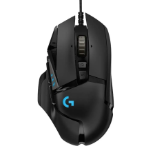 Logitech G502 Hero 16000DPI fekete gamer egér (910-005470) egér