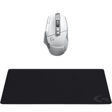 Logitech g502 x gaming mouse + g240 mousepad set white 991-000490 egér