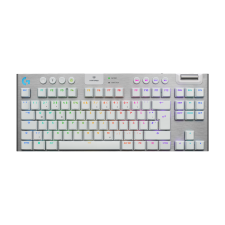 Logitech G915 X Lightspeed (Tactile) Mechanikus Wireless Gamer Billentyűzet DE - Fehér (920-012733) billentyűzet