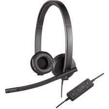 Logitech H570E USB Stereo + Brio Webkamera fülhallgató, fejhallgató