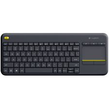 Logitech K400 Plus Wireless Touch Keyboard Black UK (920-007143) billentyűzet