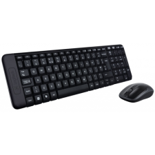 Logitech MK220 wireless billentyűzet + optikai egér Black US billentyűzet