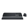 Logitech MX Keys S Combo vezeték nélküli US International billentyűzet grafitszürke (920-011614) (920-011614)