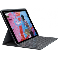 Logitech Slim Combo iPad (7 gen.) UK Angol billentyűzettel grafit billentyűzet
