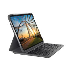 Logitech Slim Folio Pro Apple iPad Pro Tok Billentyűzettel 11" Szürke tablet tok