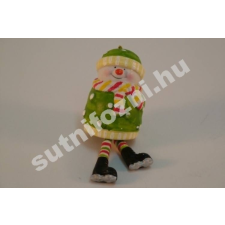  Lógó lábú hóember karácsonyi dekoráció