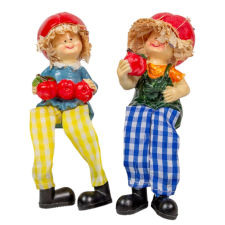  Lógólábú alma sapis gyerek poly 9cm dekorációs kellék