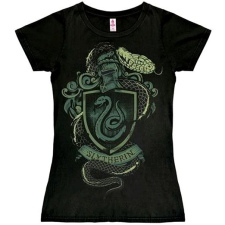 Logoshirt Harry Potter - Slytherin Logo - dámské tričko S ajándéktárgy