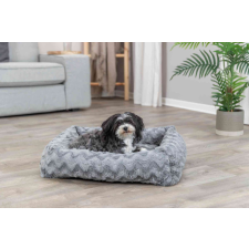 Loki ortopéd kutyaágy 65*50cm szürke Trixie 37931 szállítóbox, fekhely kutyáknak