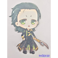  Loki (Thor testvére) táblácska dekorációs kellék