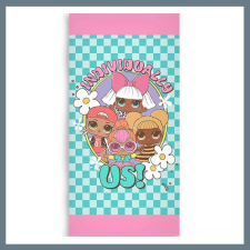 LOL Surprise Individually fürdőlepedő, strand törölköző 70x140cm CBX232306LOL lakástextília