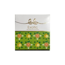  Lolo Exotic Gluténmentes Fehércsokoládés Gyümölcsbonbon Hozzáadott Cukor Nélkül 100g csokoládé és édesség
